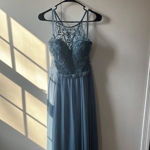 Kennedy Blue Melanie Dress in Slate Blue
